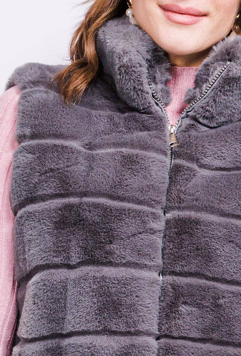 LIL' MOON - Wholesale Outerwear Vest - Women's - Vest #25511741