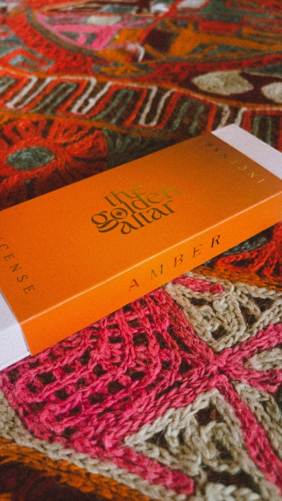 The Golden Altar - Wholesale Incense - Golden Altar Natural Incense: Amber1