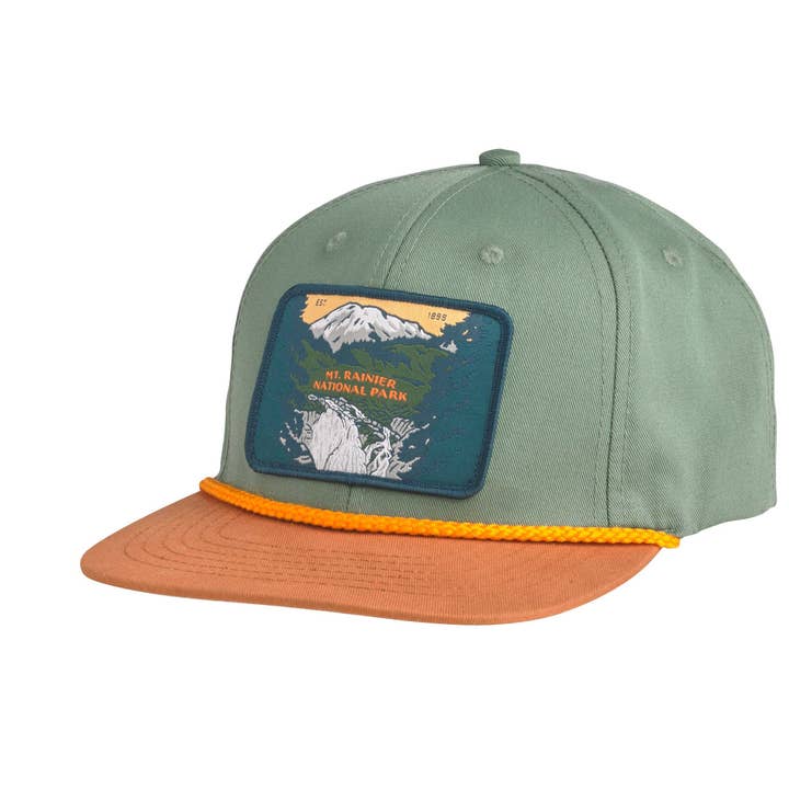 Mt. Rainier National Park Hat for wholesale by Sendero Provisions Company