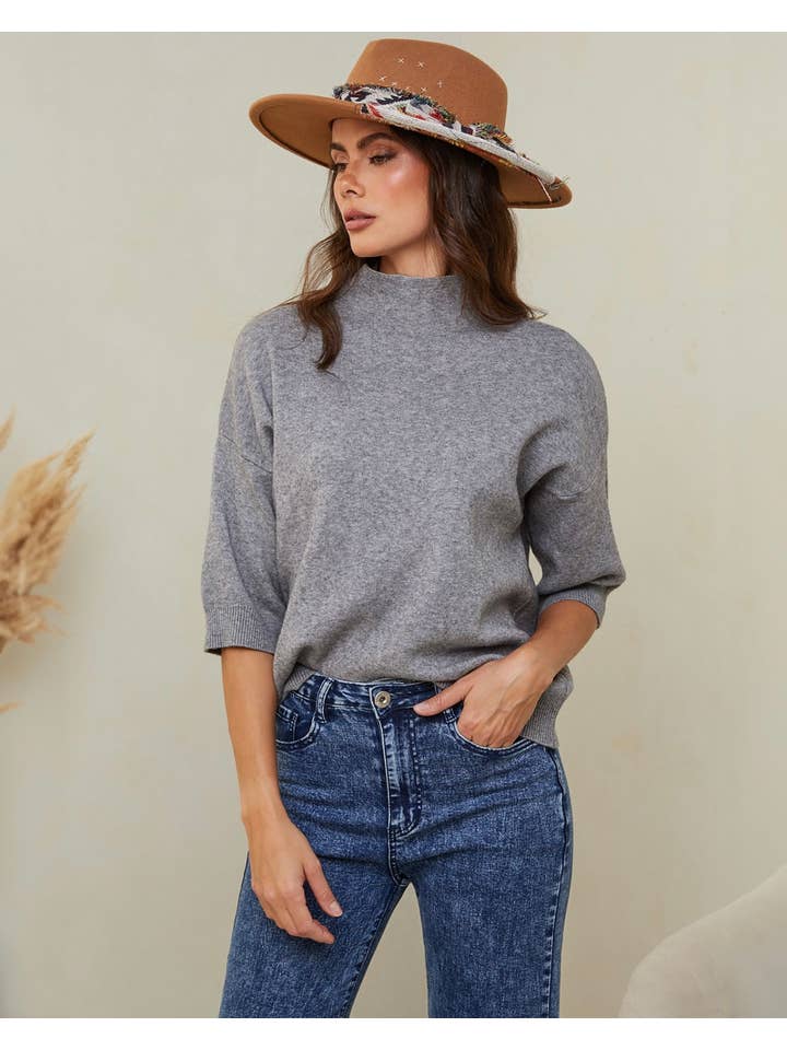 LÉA & LUC - Wholesale Knit Sweater - Women's - Knitted sweater REF. 71086