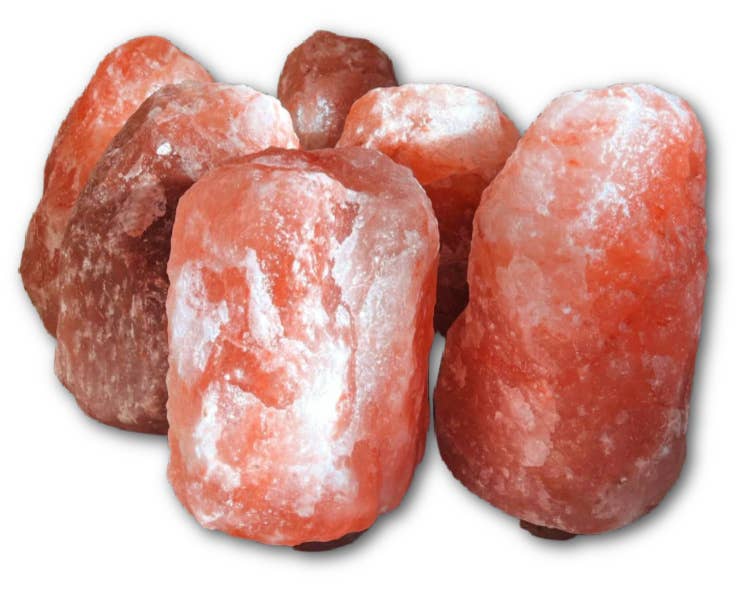 Crystal Magick Wholesale Ltd - Wholesale Salt Lamp - Salt Lamp on Wooden Base 15-20kg1