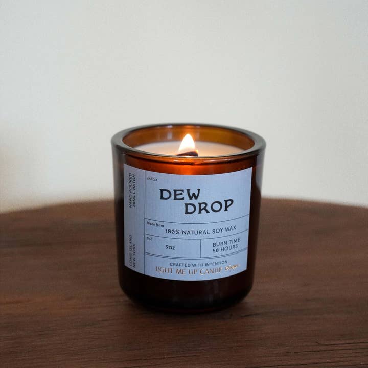 LIGHT ME UP CANDLE SHOPPE - Wholesale Jar/Filled Candle - Dew Drop1