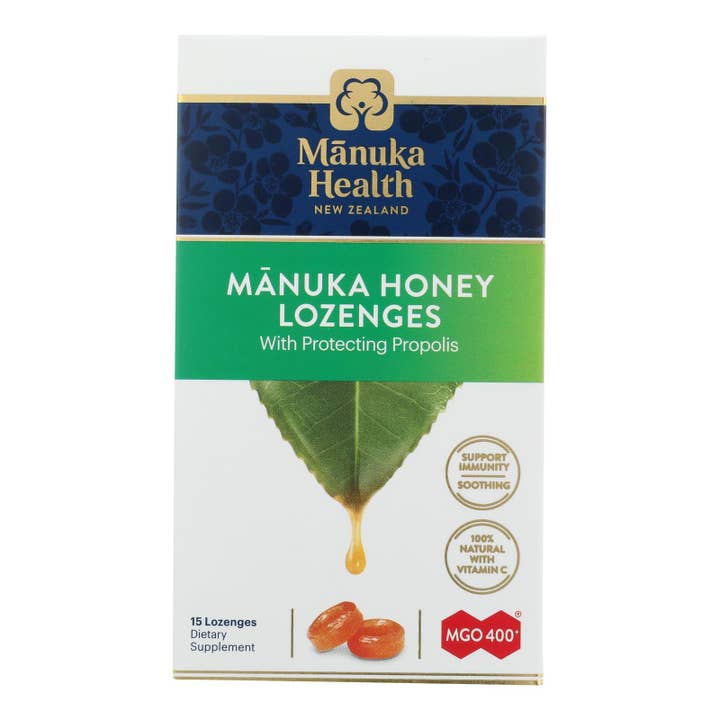 Manuka Health MGO 400+ Propolis Honey Lozenges - 15 Ct for wholesale by Everyday Supply Co