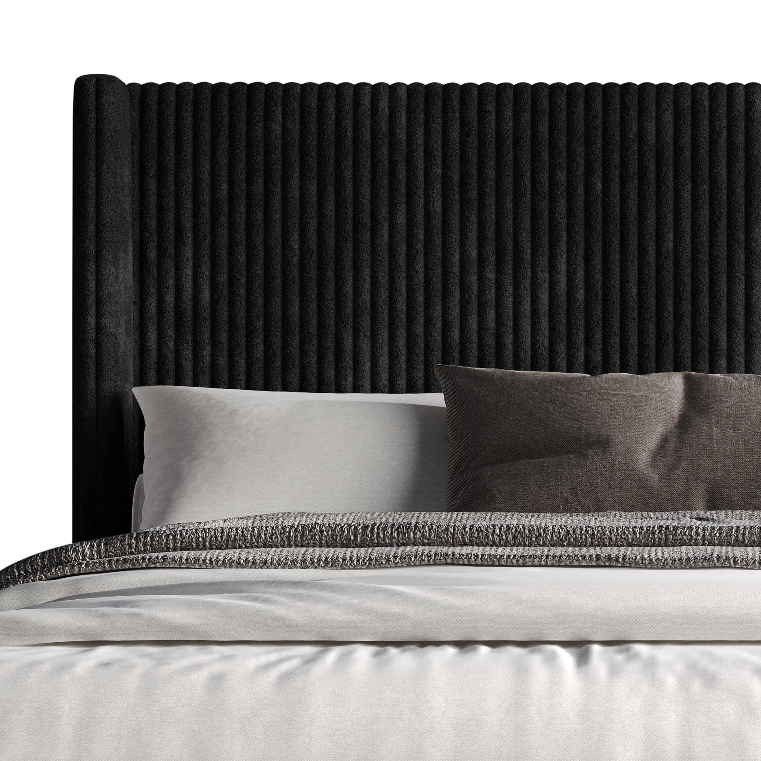 Home Design - Wholesale Bed - Duluth Corduroy Velvet Upholstered Platform Bed17