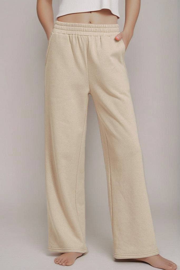 42POPS – wholesale Byxor - Dam – Fleecemjukisbyxor med ficka15