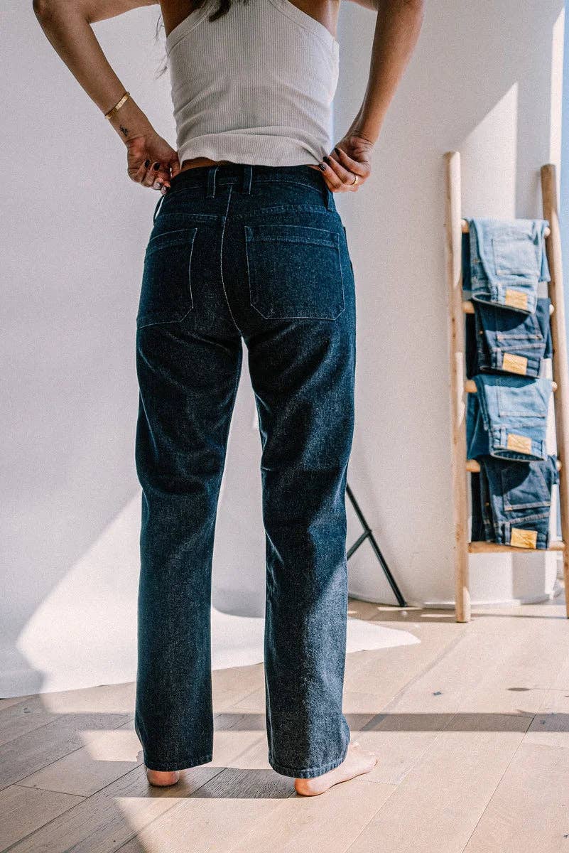 Ocean Wash Spejder Jean | Ocean Wash Denim Militærbukser for engroshandel på Faire8
