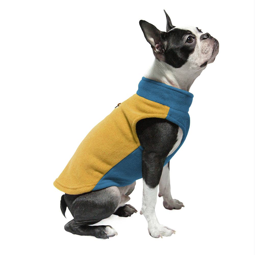 Gooby – Engroshandel Vest - Hund – Gooby Half Stretch fleecevest i to farver til små hunde12