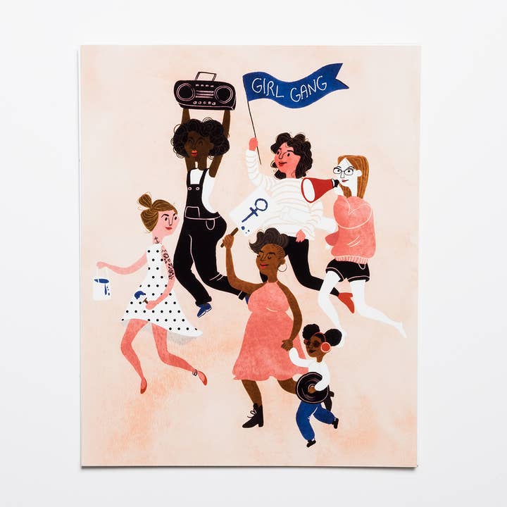 Chica Gang Impresión para venta al por mayor de Wild Optimist