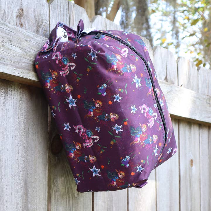 THE LEGEND OF ZELDA AND LINK TRAVEL POUCH for wholesale by River City Bags