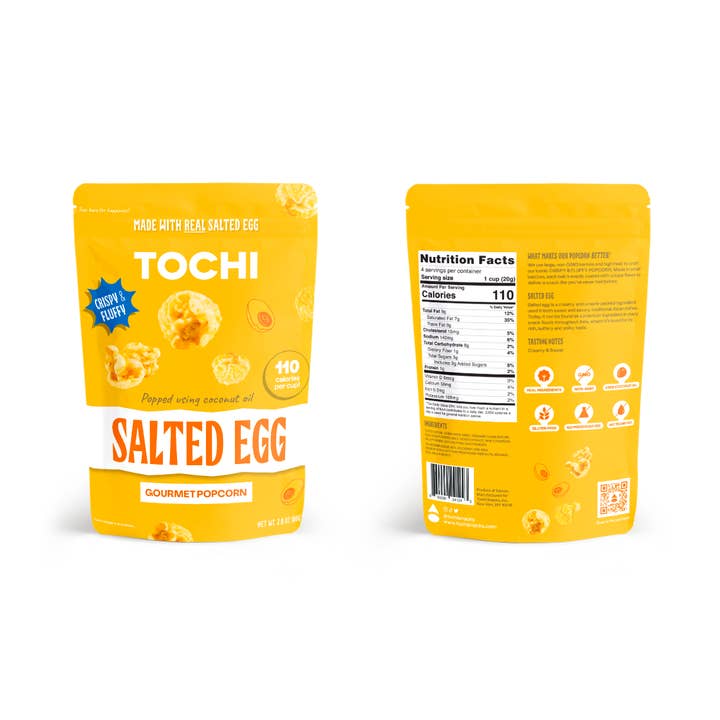 Tochi Snacks - Wholesale Popcorn - Salted Egg Popcorn