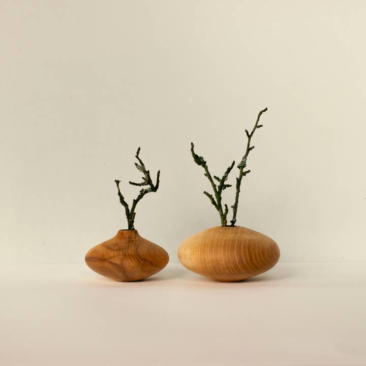 Wooden Story - Wholesale Plant Pot - Tiny flower pot. No.05