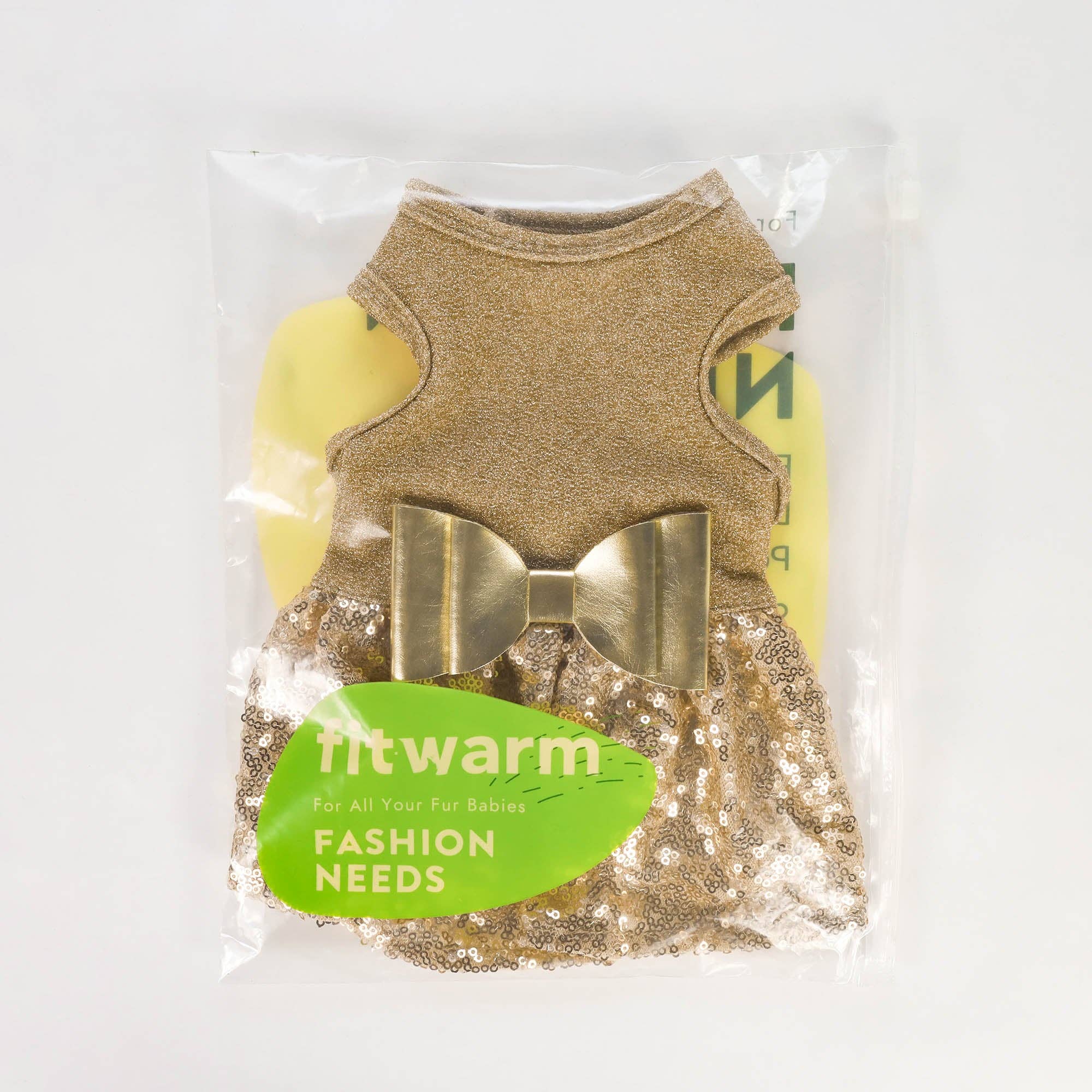 Fitwarm - Vendita all'ingrosso Vestito - Cani - Vestito elegante con paillettes scintillanti per cani7