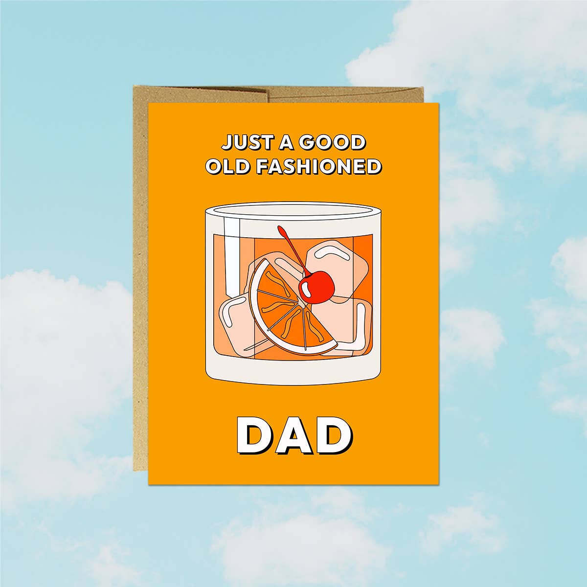 Party Mountain Paper co. - Wholesale Father's Day Card - Old Fashioned Dad | Father's Day Card1