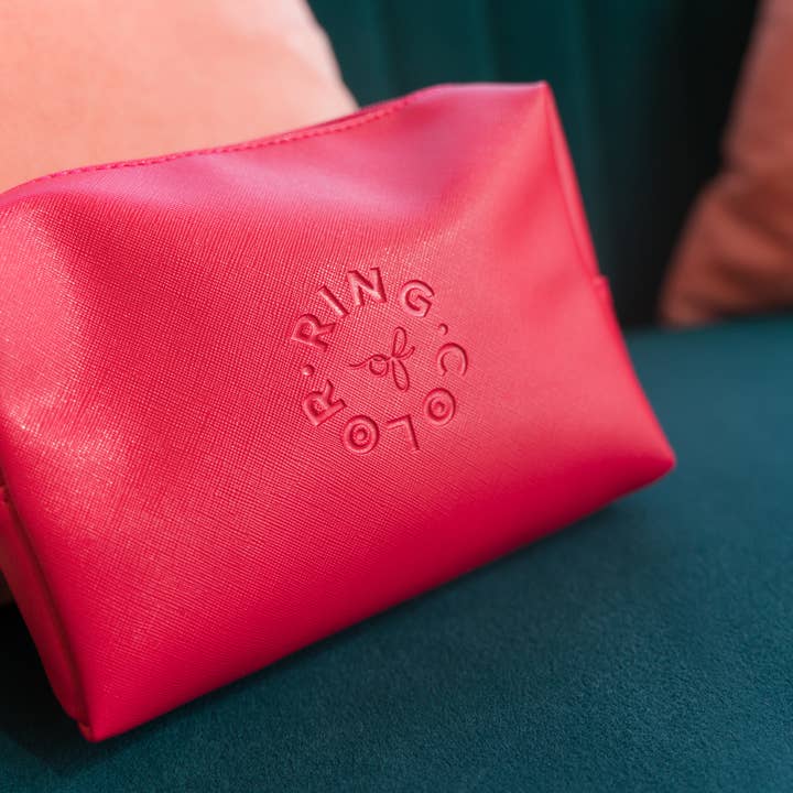 Trousse de maquillage en similicuir pour la vente par Ella's Eve Cosmetics