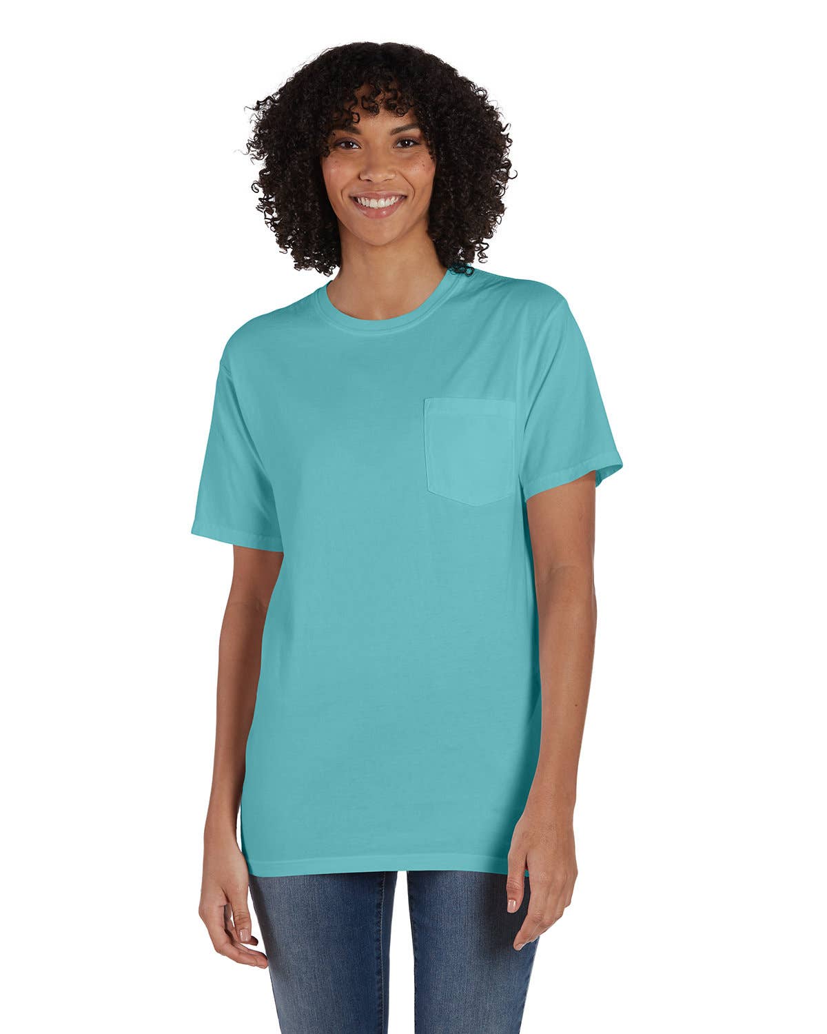 Total Apparel - Wholesale T-Shirt - Women's - ComfortWash by Hanes GDH150 - Garment-Dyed T-Shirt w/ Pocket10