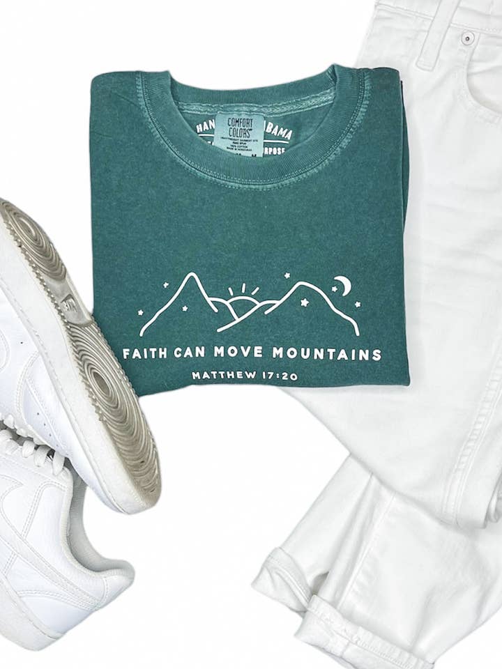 La fede può muovere le montagne per la vendita all'ingrosso da parte di Hand Made Alabama