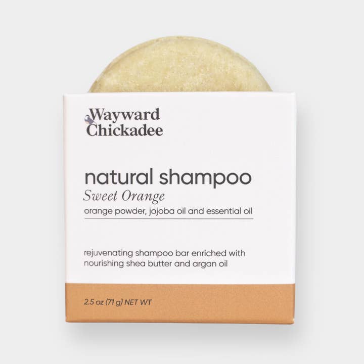 Shampooing solide rajeunissant à l'orange douce pour la vente par Wayward Chickadee