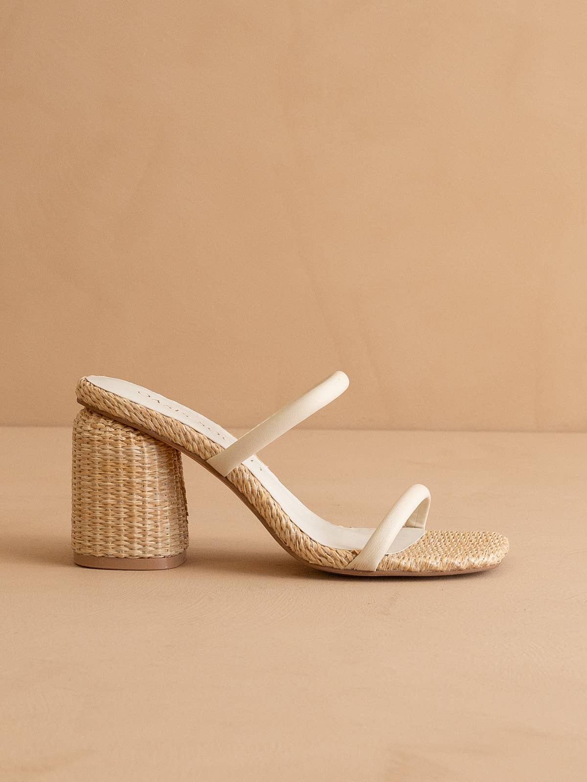 The Margaret Beige | Rattan Heel for wholesale on Faire