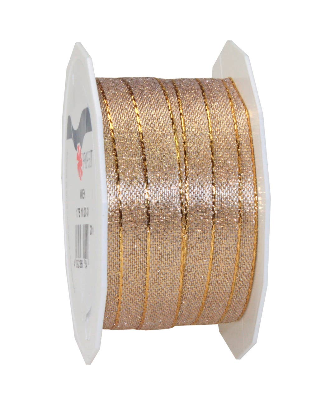 Morex Ribbon - Wholesale Ribbon - Gift Wrapping - #174 Wien Metallic Gold, Silver or Red Ribbon3