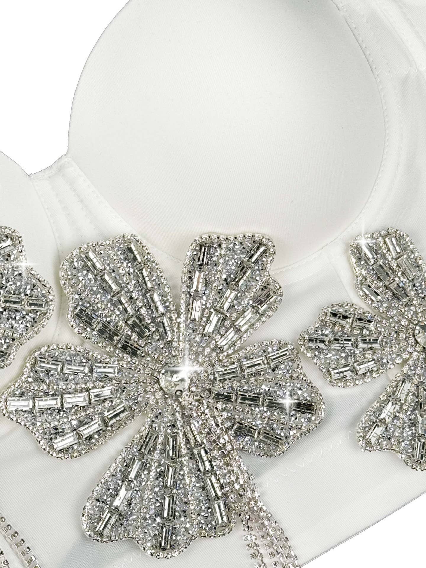 Productseeker - Wholesale Corset - Women's - VE18YDiamond Flower Herringbone Corset Bra – Seductive Charm10