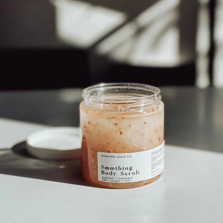 Body Scrub gladstrijken voor wholesale door Howard Soap Company