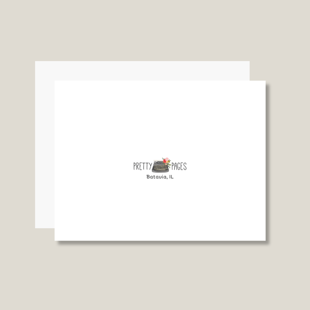 Pretty Pages - Wholesale Stationery/Notecard Set - Ombre Rainbow Thank You Cards | Boxed Set2