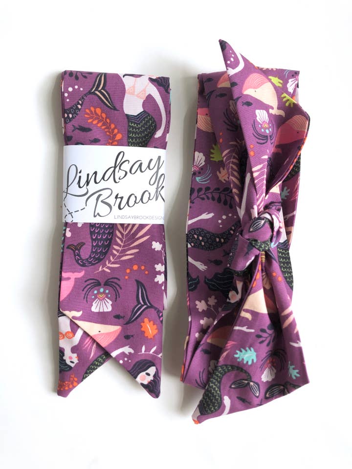 Zeemeermin Hair Sjaal voor wholesale door Lindsay Brook Designs