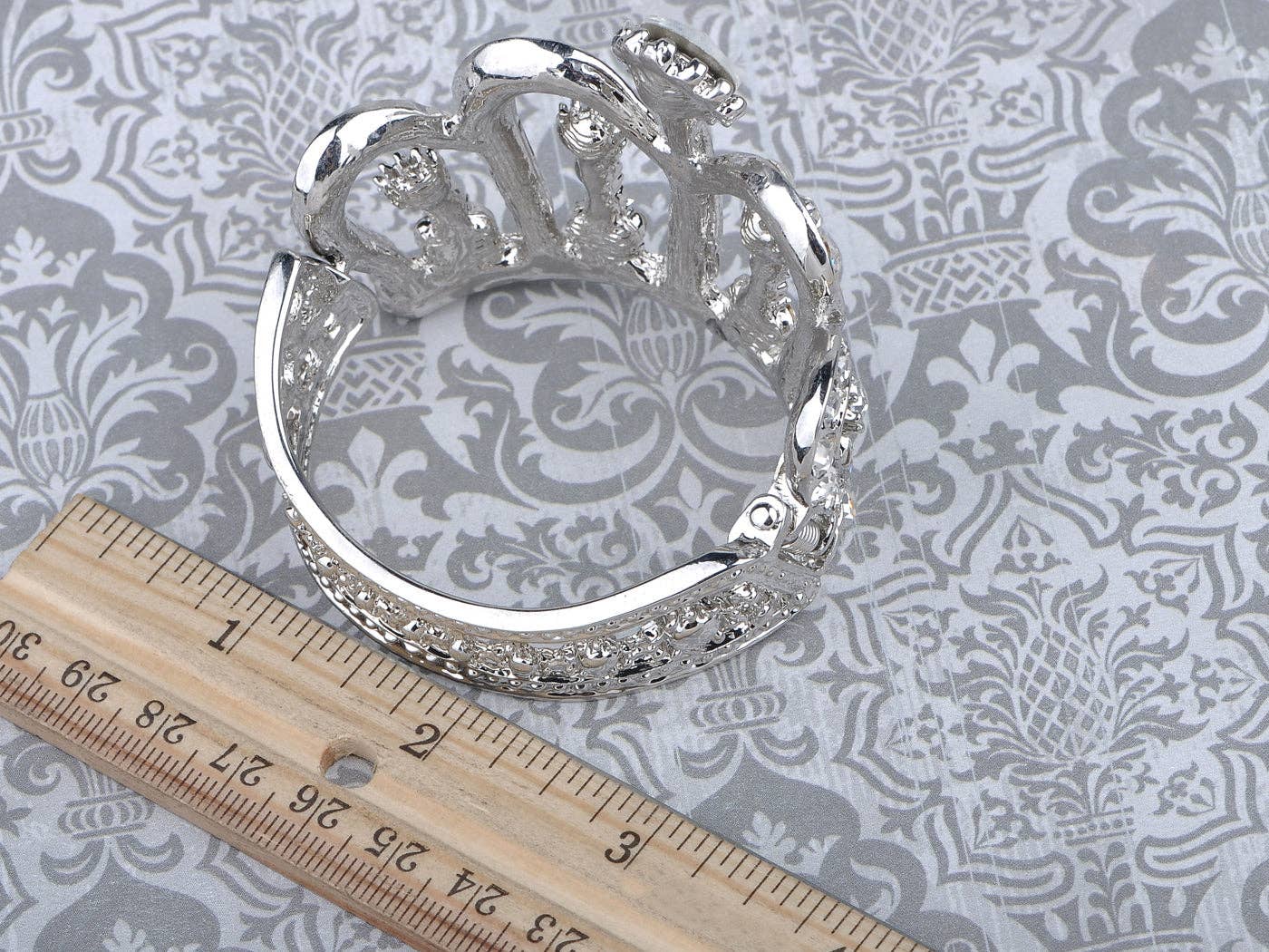 AK Brand – Engroshandel Manchetarmbånd – Farvet krone tiara manchetarmbånd2