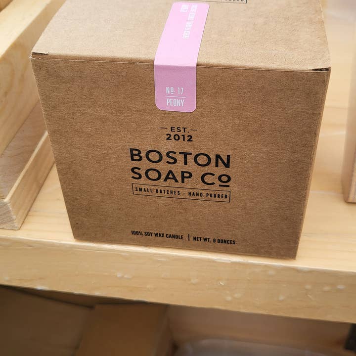 Boston Soap Co. - Wholesale Jar/Filled Candle - 9 oz Soy Wax Candles2