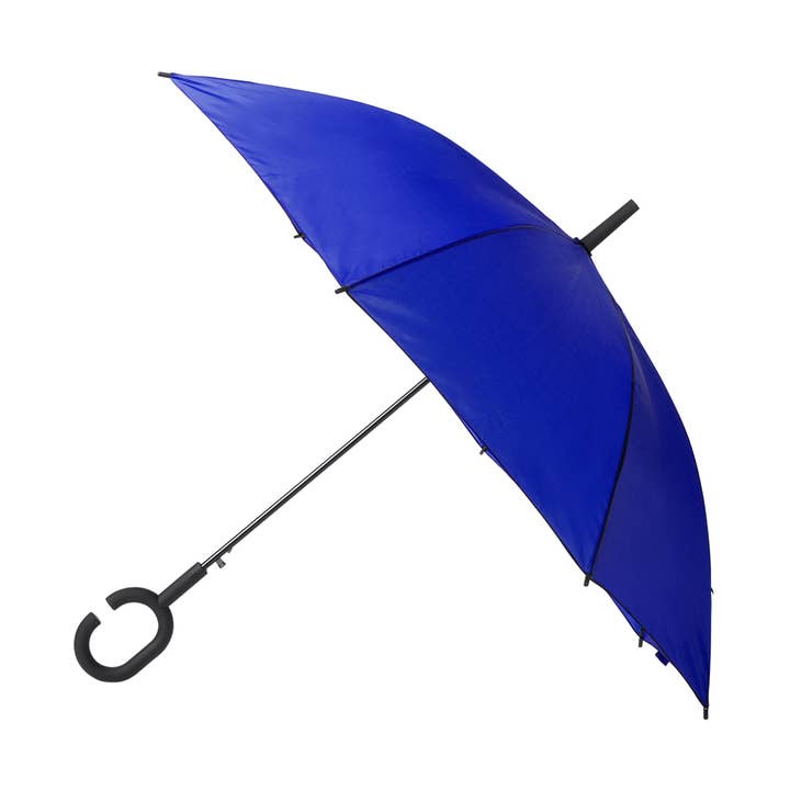 Colorful automatic umbrella with hands-free handle for wholesale by Fustik