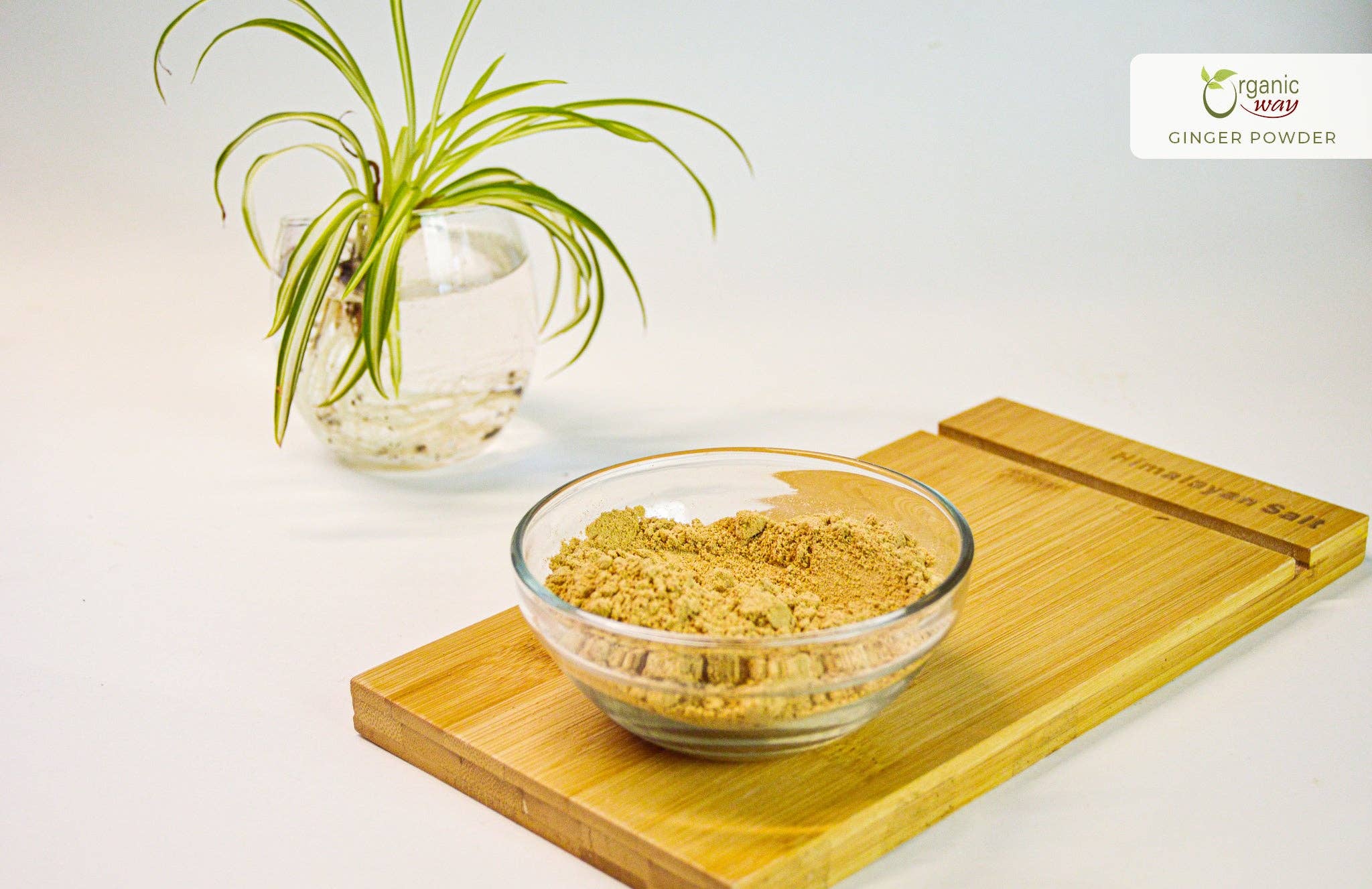 Organic Way LLC - Venta al por mayor Especias secas - Polvo de raíz de jengibre (Zingiber officinale Roscoe) para té herbal - Certificado Kosher y USDA | No transgénico y sin gluten | Analizado cuidadosamente | Bolsa resellable | 100 % crudo de India4