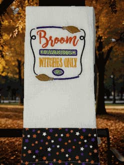 Broom Parking Witches Only for wholesale by Cutie Sacs