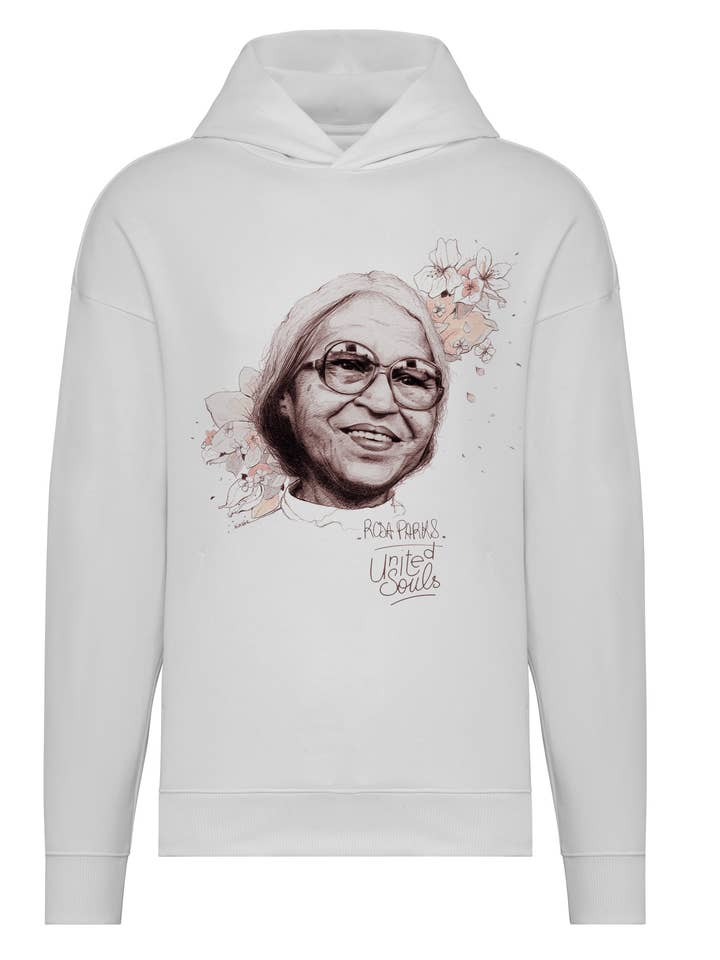 Rosa Parks I Unisexes Oversize-Kapuzenpullover für den Großhandel von UNITED SOULS