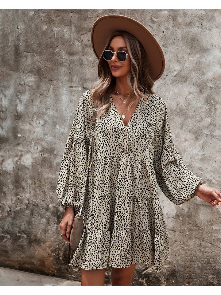 Ocean Babe Swimwear - Wholesale Dress - Women's - Leopard Print Dress(BIG SALE)