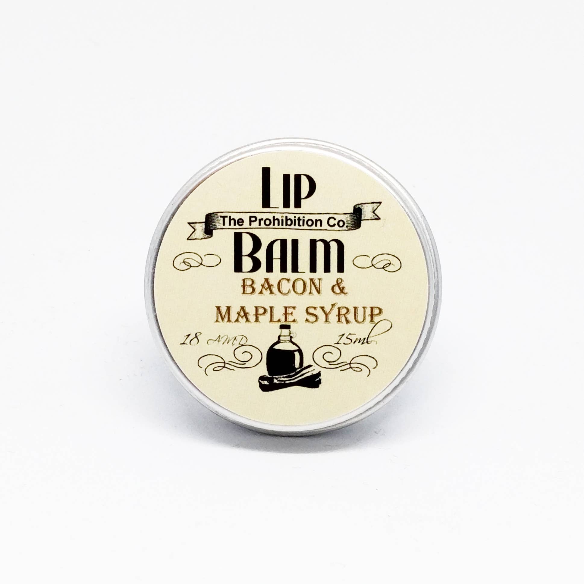 Half Ounce Cosmetics – wholesale Lip Balm – Bacon & Maple Syrup Vegan Lip Balm by Half Ounce Cosmetics0