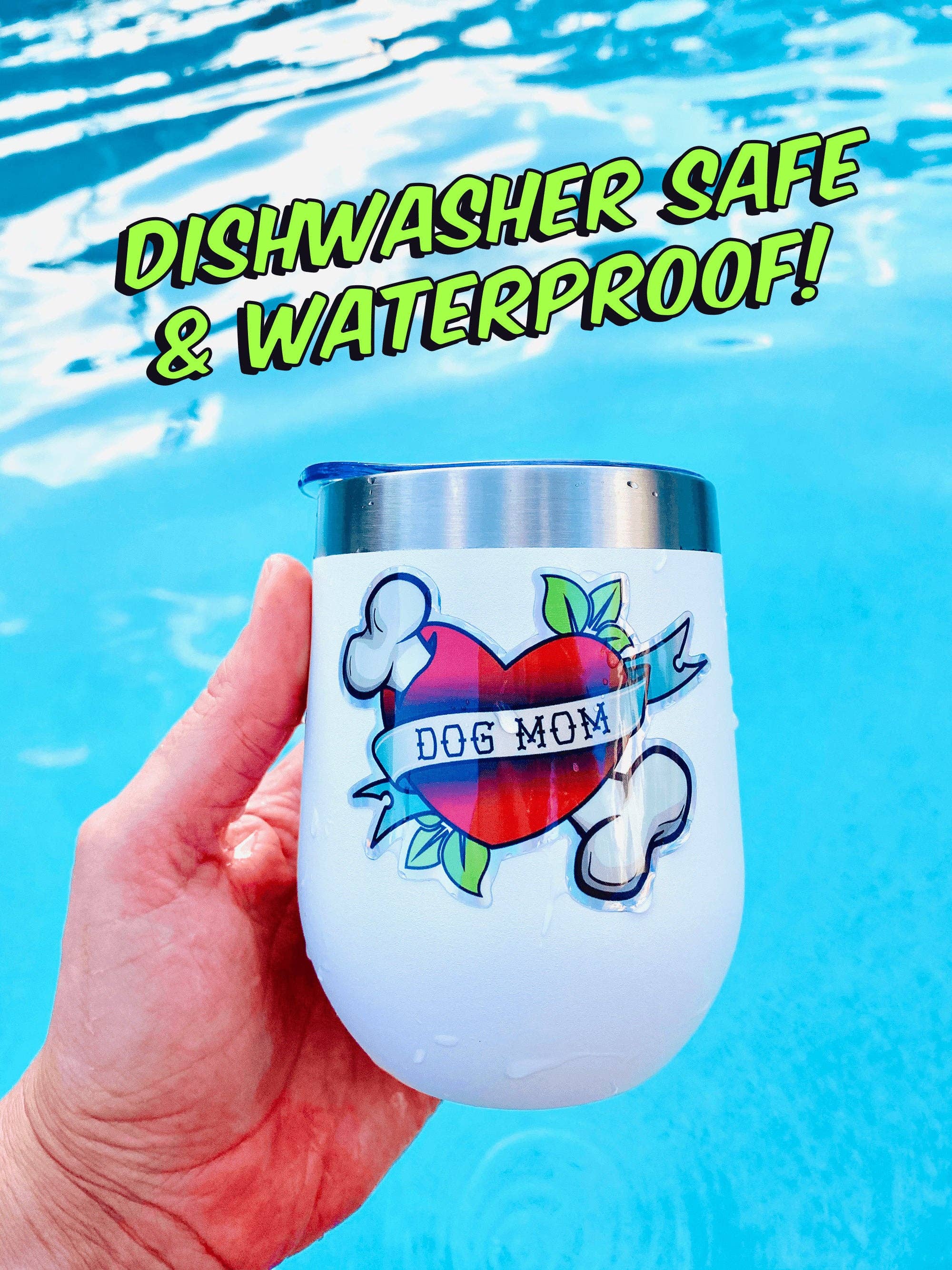 Otto's Grotto - Wholesale Sticker - Funny Beer Can Mullet Sticker - Funny Stickers3