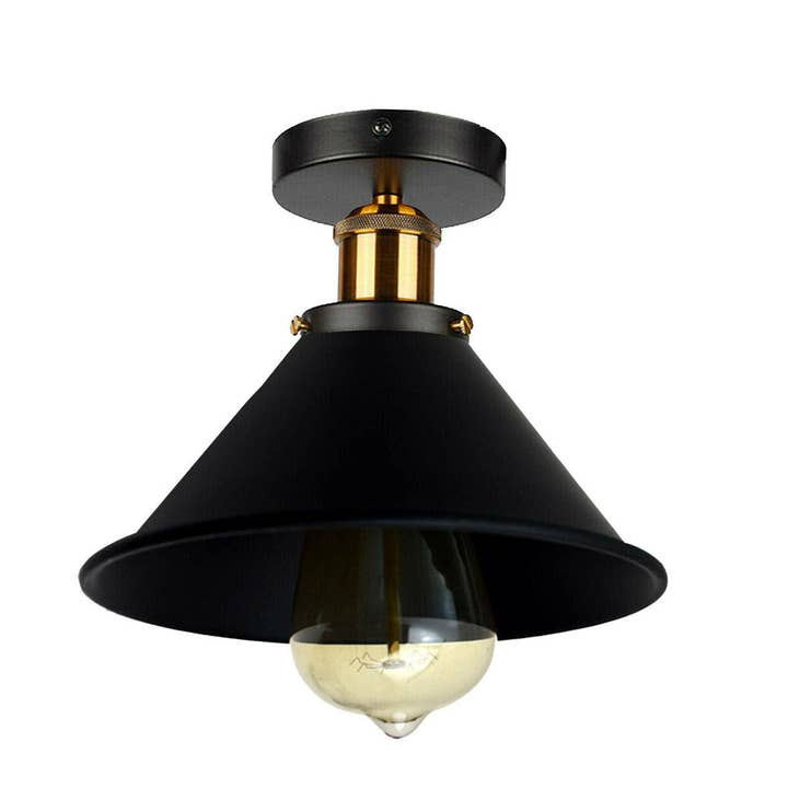 Vintage Retro Industrial Flush Mount Decoration Lampshade for wholesale by Ledsone