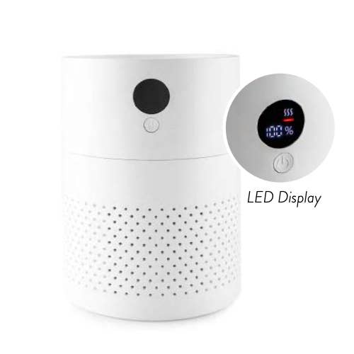 Humidifier Rechargeable 2L, USB cord included for wholesale by Treva