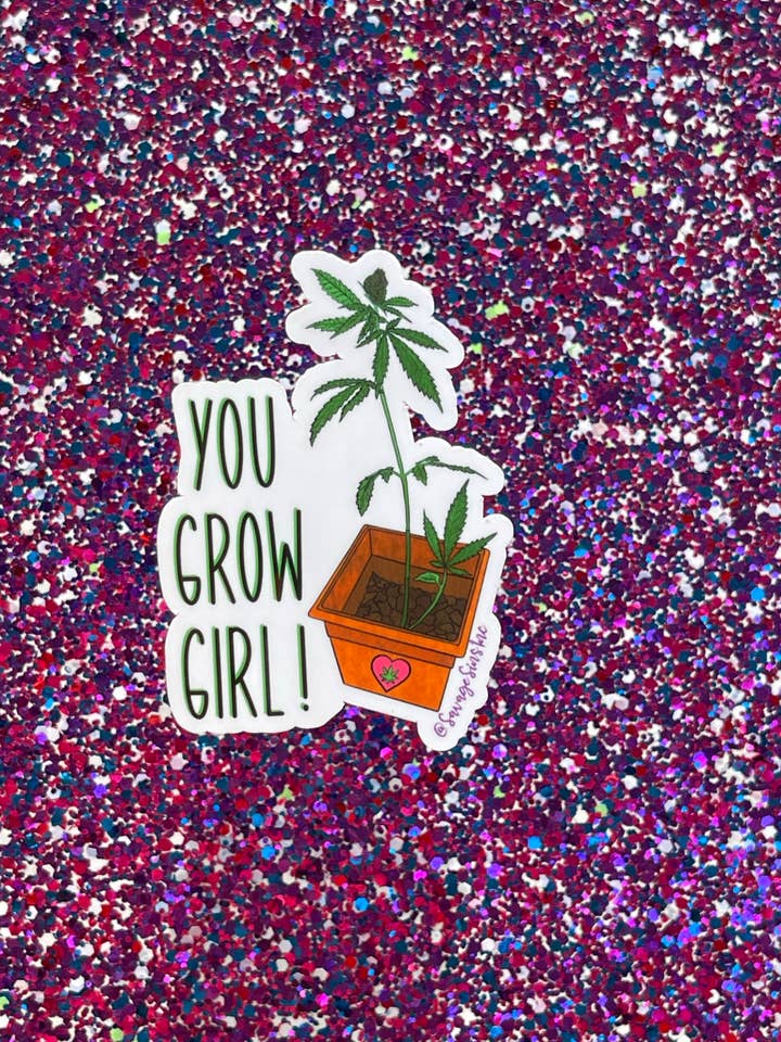 Du wirst Mädchen! - Pflanzen-Aufkleber für den Großhandel von Savage Sins