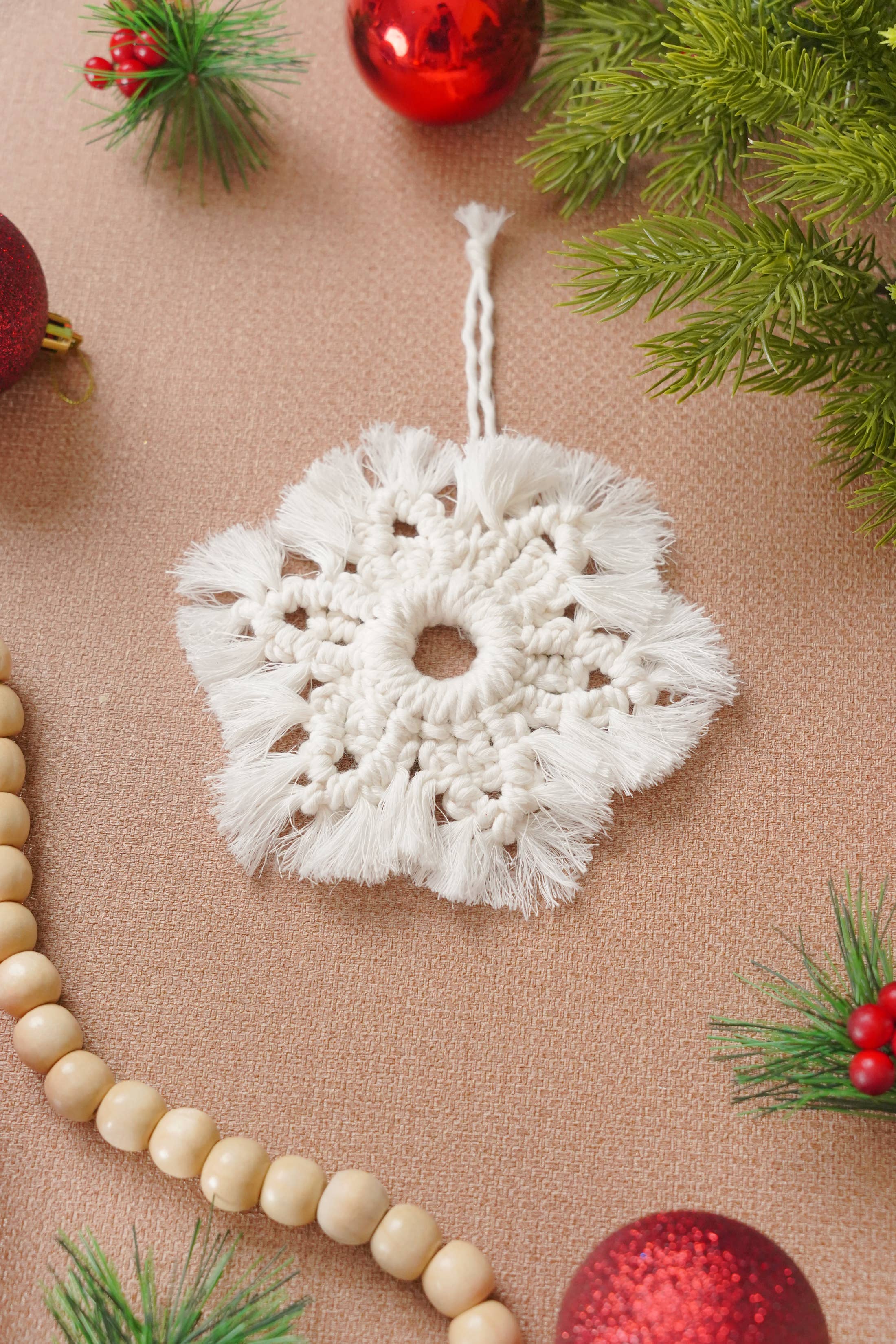 BeanDaikon - Wholesale Ornament Set - Christmas Snowflakes Ornament - X5412