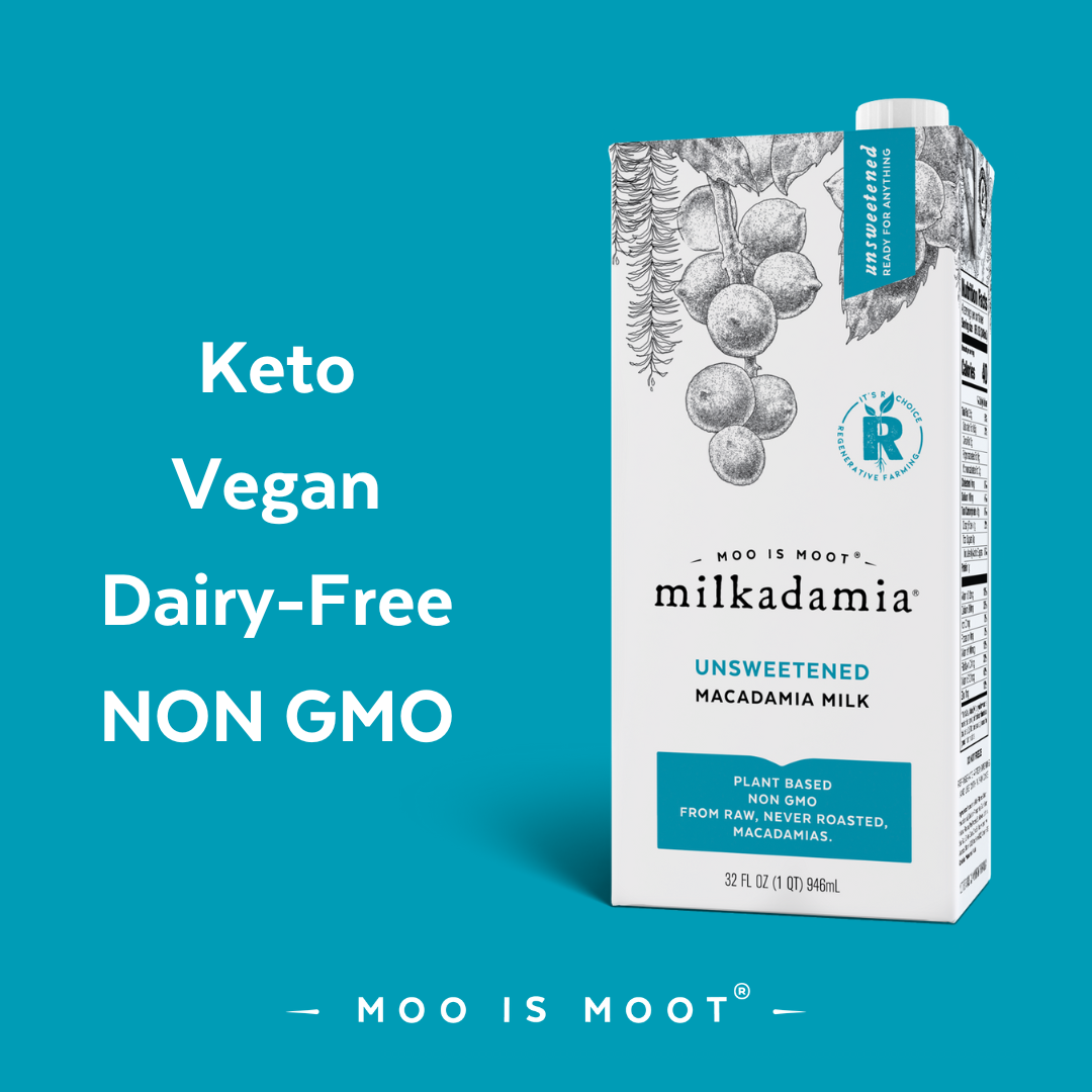 milkadamia - Wholesale Non-Dairy Milk - Unsweetened Macadamia Milk, Plant-based, 32oz2