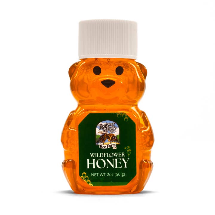 Raw Wildflower Honey - Bear for wholesale by Register Family Farm