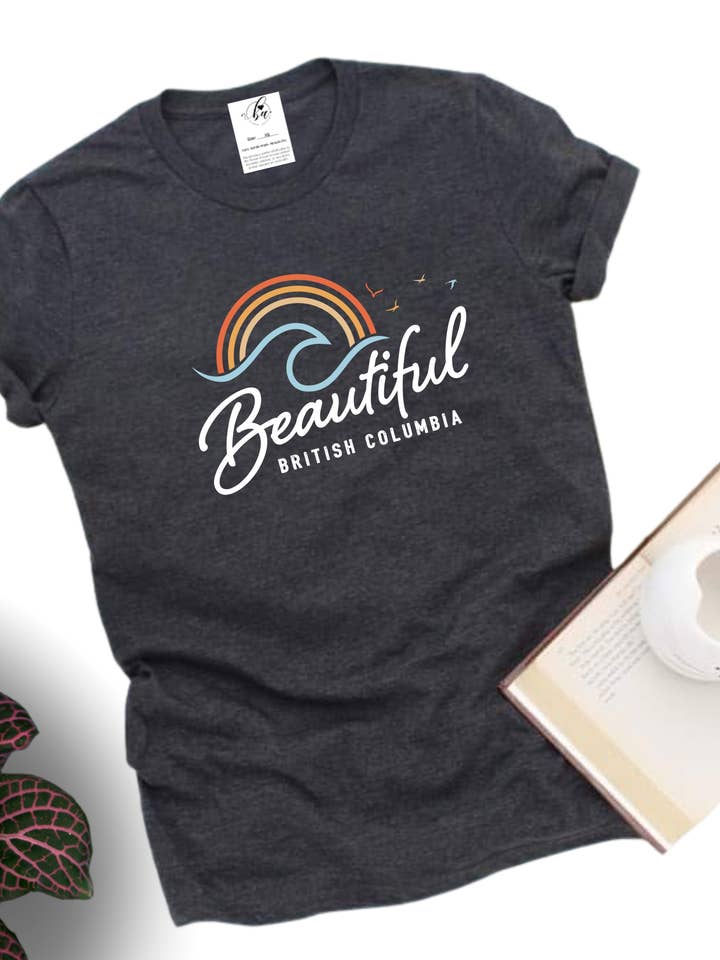 Beautiful British Columbia Tee for wholesale by Blonde Ambition Apparel & Designs