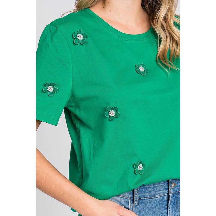 Flower Patch Top for Spring 2024 clothing for wholesale by Apolline