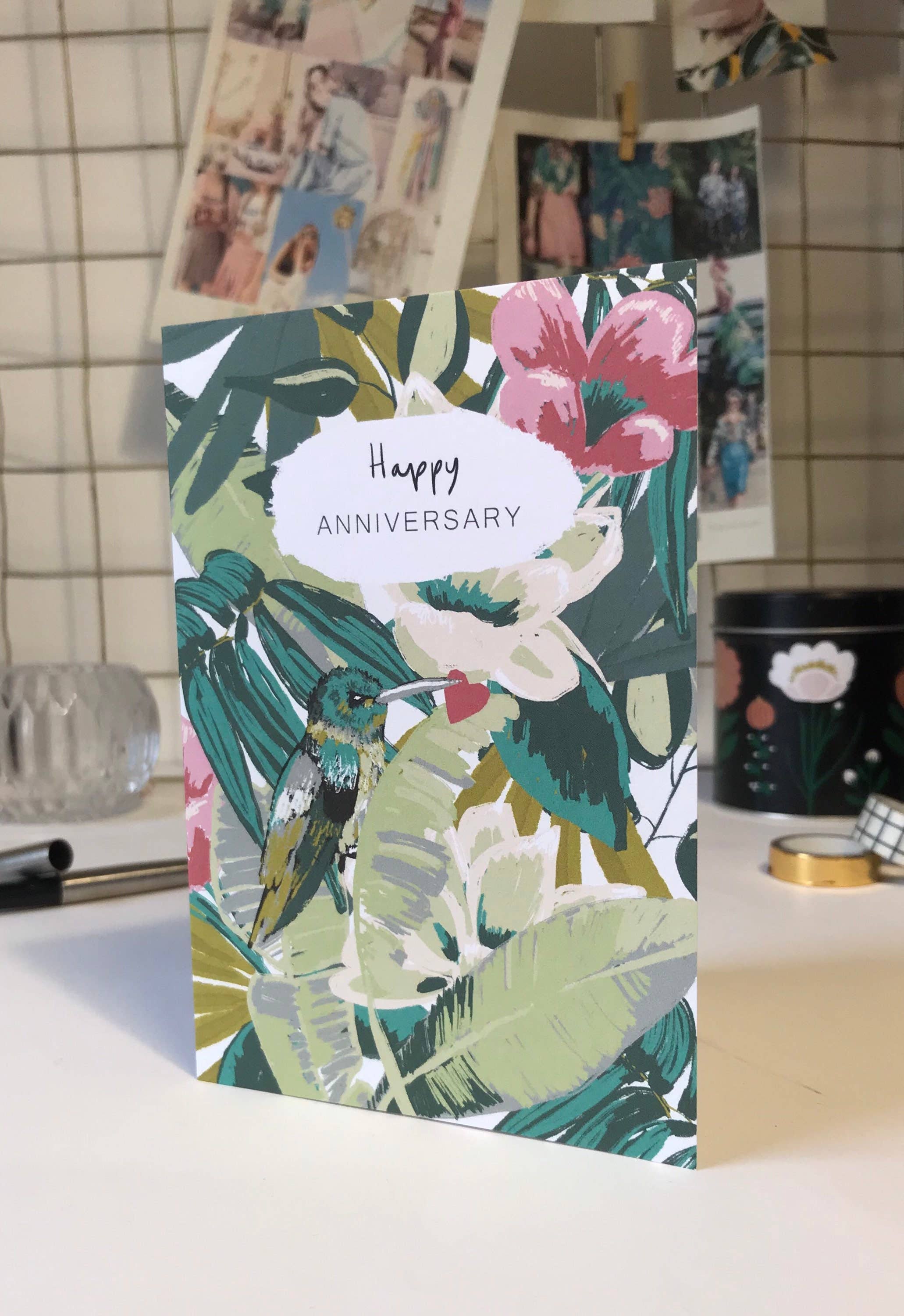 Lise Marie prints - Wholesale Anniversary Card - Happy Anniversary Greetings Card LM0391