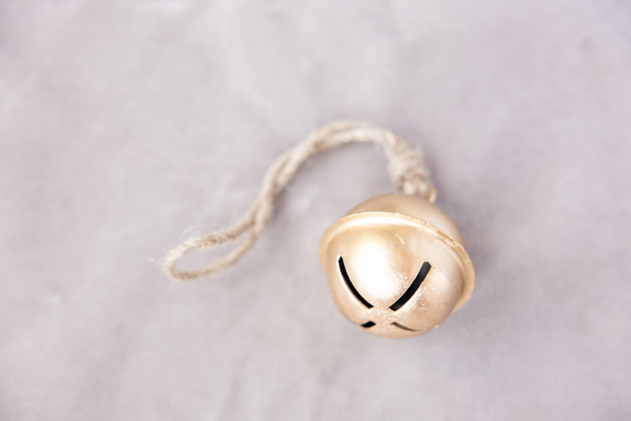 Rahab's Rope - Wholesale Ornament - Timeless Holiday Sleigh Bell - Gold2