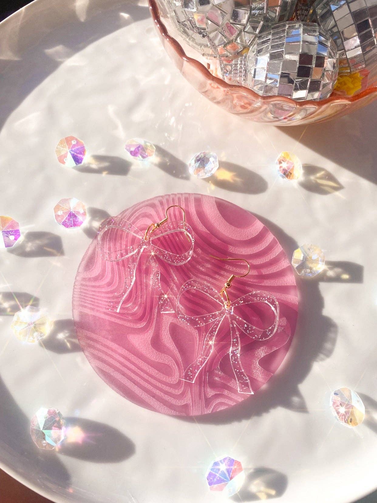 No Guts No Glory Jewelry + Co - Wholesale Dangle Earrings - Coquette Bows1