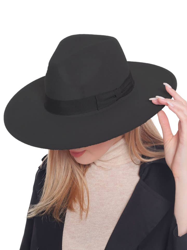 Chapeau Fedora en feutre pour la vente par Embellish Your Life