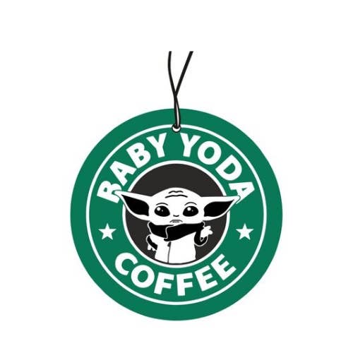 Baby Yoda Coffee Lufterfrischer für den Großhandel von EleganceFresh