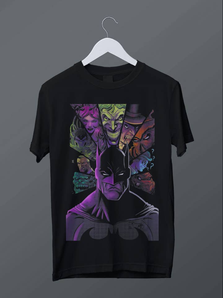 Shadow Guardian – “Ni Fjender Tee” for engroshandel hos ND Printing